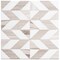 Andova Tiles SAMPLE Livmor Marble Chevron Mosaic Tile SAM-ANDLIV179 - alternate 6